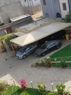 مظلات وسواتر وجلسات وهناجر وجميع اعمال الحداده 5