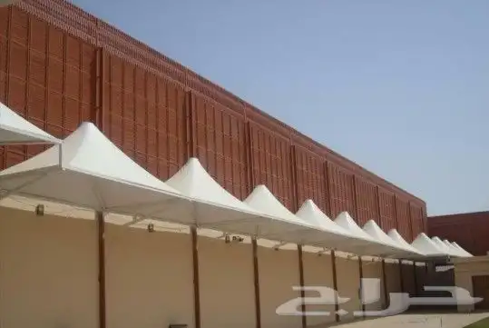 مظلات وسواتر وجلسات وهناجر وجميع اعمال الحداده 48