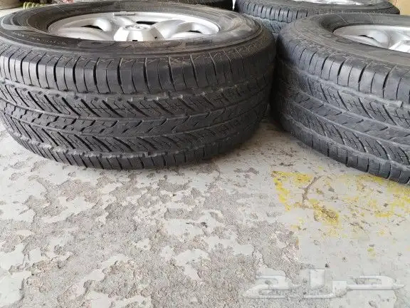 جنوط جيب GX حديد مستعمل وكاله مقاس 17 8هنش 4