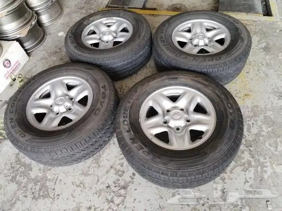 جنوط جيب GX حديد مستعمل وكاله مقاس 17 8هنش 1