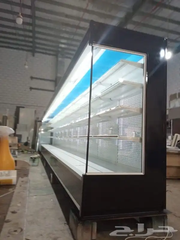 ثلاجة عرض مكشوف تفصيل جديد 0