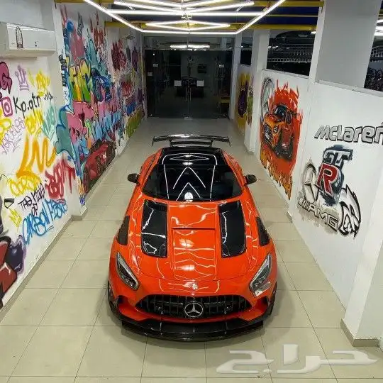 Black series AMG GTS Body kit 6