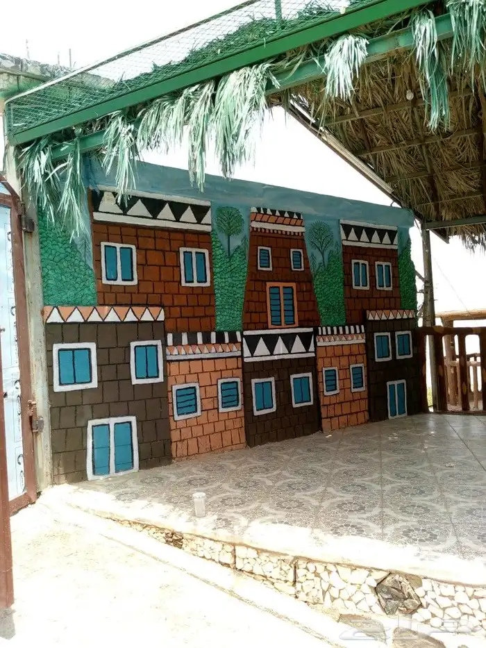 منسق حدائق معلم ديكورات خارجيه حصون احواض ممرات عريش 4