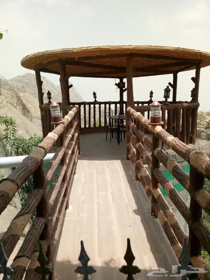 منسق حدائق معلم ديكورات خارجيه حصون احواض ممرات عريش 7