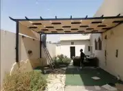 انشاء مظلات pvs سواتر حديد برجولات هناجر 3