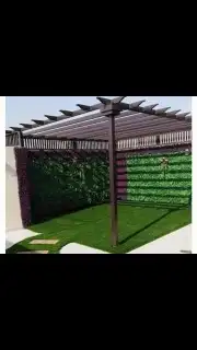 انشاء مظلات pvs سواتر حديد برجولات هناجر 9