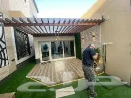 مظلات حدائق وجلسات خارجيه تصليح احواش 7