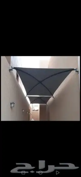 انشاء مظلات pvs سواتر حديد برجولات هناجر 17
