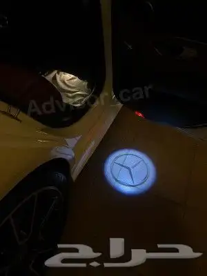 بروجكتر شعار مرسيدس للابواب 3