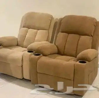 كراسي استرخاء مخمل كراسي راحه قماش كرسي تدليك الجسم 6