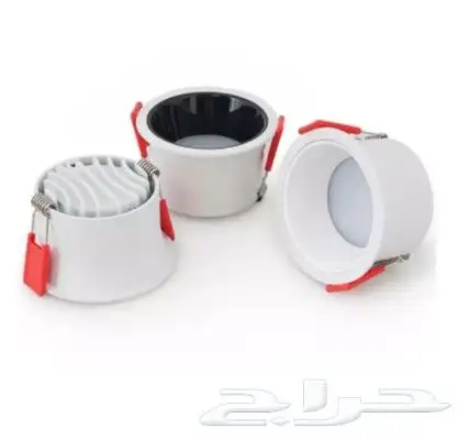 اضاءة سبوت لايت مانع توهج كامل قطعة واحدة 7واط Antiglare 5