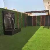 تنسيق حدائق شلالات مظلات 4