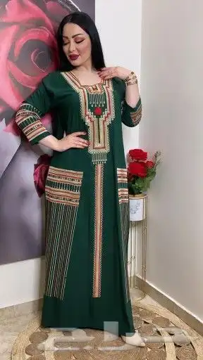 جلابيات كويتيه وفلسطيني بيتية و خروج بيع جملة حتا لو حبة 46