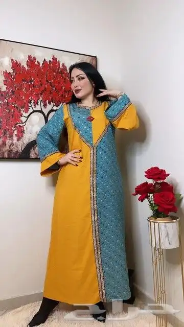 جلابيات كويتيه وفلسطيني بيتية و خروج بيع جملة حتا لو حبة 42