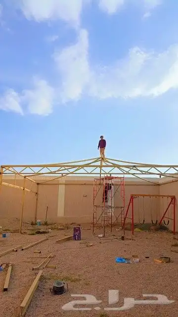 مظلات سواتر جلسات مواقف هناجر مستودعات 0