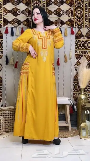 جلابيات كويتيه وفلسطيني بيتية و خروج بيع جملة حتا لو حبة 49