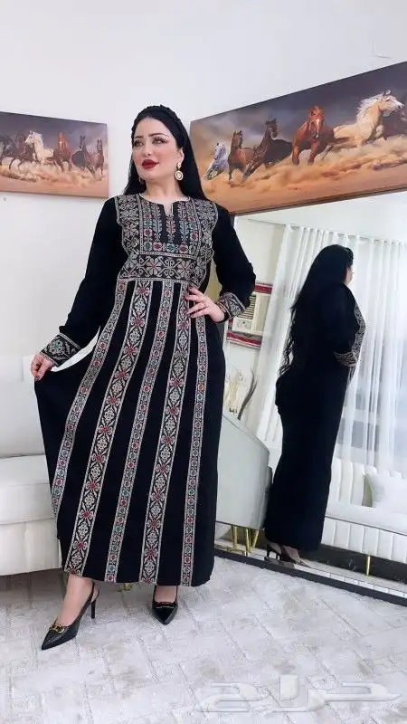 جلابيات كويتيه وفلسطيني بيتية و خروج بيع جملة حتا لو حبة 15