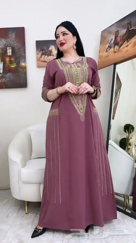 جلابيات كويتيه وفلسطيني بيتية و خروج بيع جملة حتا لو حبة 13