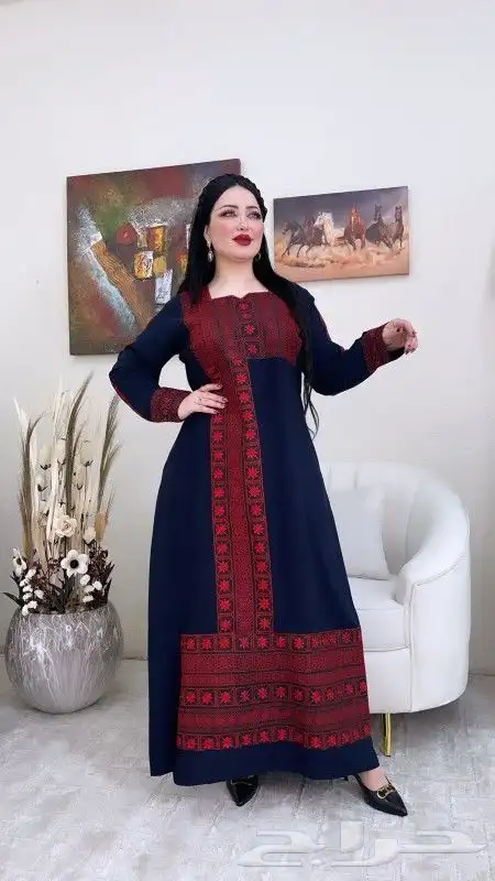 جلابيات كويتيه وفلسطيني بيتية و خروج بيع جملة حتا لو حبة 17