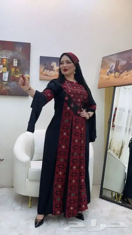 جلابيات كويتيه وفلسطيني بيتية و خروج بيع جملة حتا لو حبة 19