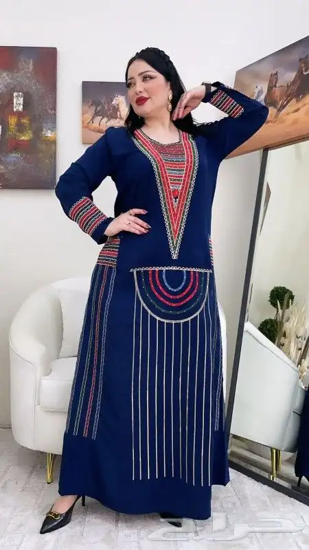 جلابيات كويتيه وفلسطيني بيتية و خروج بيع جملة حتا لو حبة 5