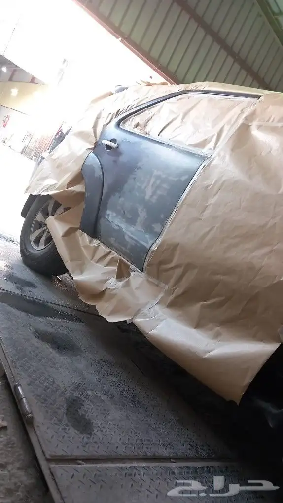 رش جميع انواع سيارت وسمكرة على البارد 8