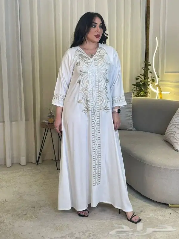 جلابيات كويتيه وفلسطيني بيتية و خروج بيع جملة حتا لو حبة 25