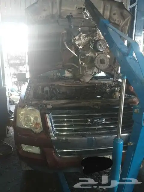 ورشة.. مختصون اكسبلور قير ماكينة 7