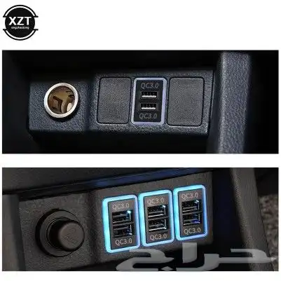 تركيب منافذ USB للسيارت شحن سريع 2