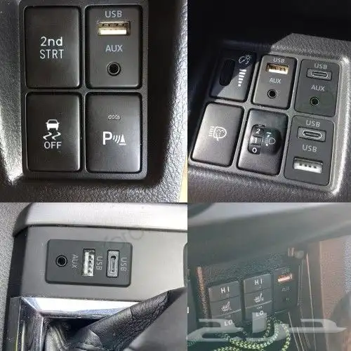 تركيب منافذ USB للسيارت شحن سريع 9