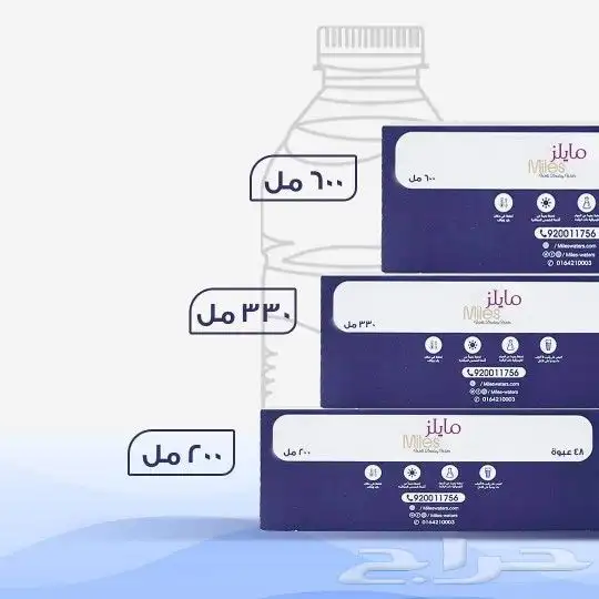 بيع جميع انواع المياه سعر الجمله 5