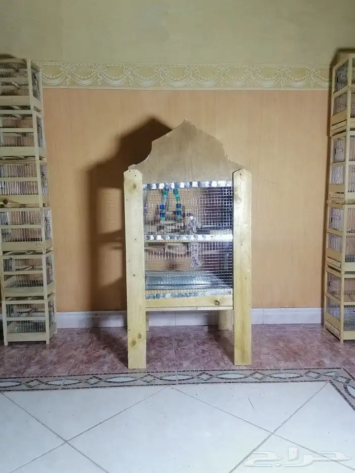 قفص خشب مميزه يوجد اشكال كثيره 7