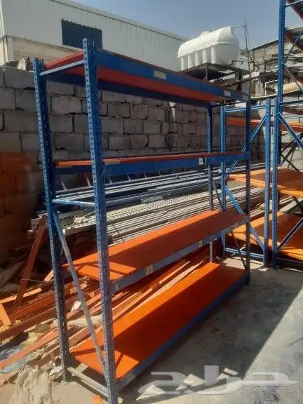 رفوف مستودعات قطع غيار ميزانين وعادي 1