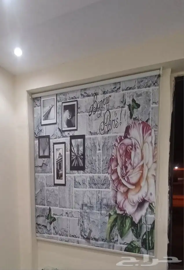 ستائر رول عالية الجودة 3D 1