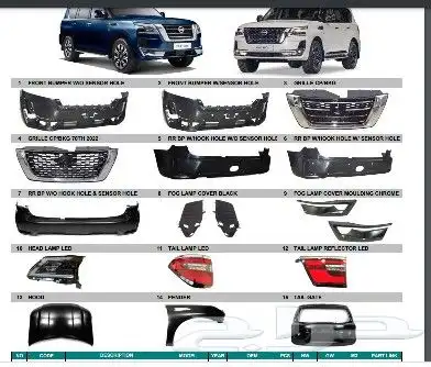 قطع باترول شمعات فتك رفارف باترول ترهيم باترول قطع غيار نيسا 30