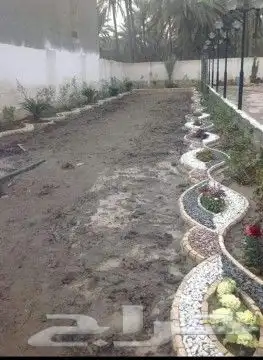 منسق حدائق معلم ديكورات خارجيه نقش حجر مرو الوان حجر 4