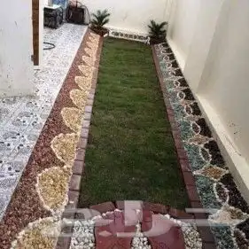 منسق حدائق معلم ديكورات خارجيه نقش حجر مرو الوان حجر 1
