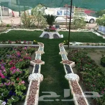 منسق حدائق معلم ديكورات خارجيه نقش حجر مرو الوان حجر 8