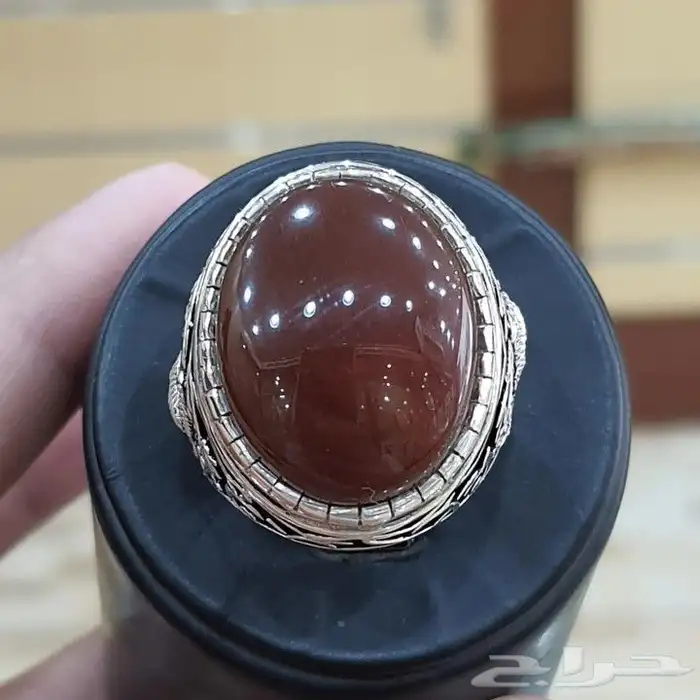 خاتم عقيق يماني كزري دموي 2