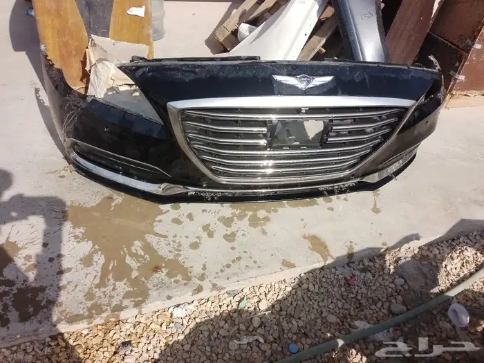 يوجد لدينا صدامات جينسيس g80اصلي وكالة مستخدم نظيف 7