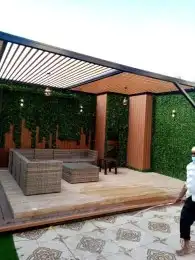 تصميم مظلات جلسات ارضيه جدة 1
