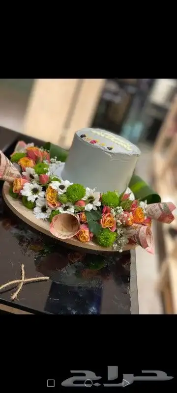 ورد هدايا وورد وكيك بتنسيق أكثر من رائع وبسعر مناسب 4