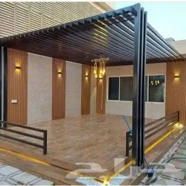 تصميم مظلات جلسات ارضيه جدة 7