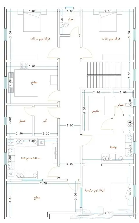 تصميم فيلا دورين 1