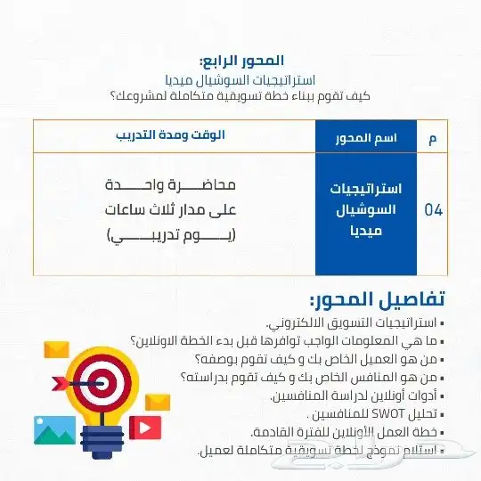 دورة تعلم التسويق الالكتروني باحتراف 7