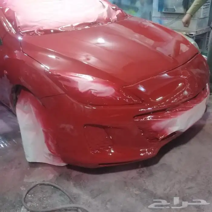 spraying paint at an agency and reasonable prices spraying 4