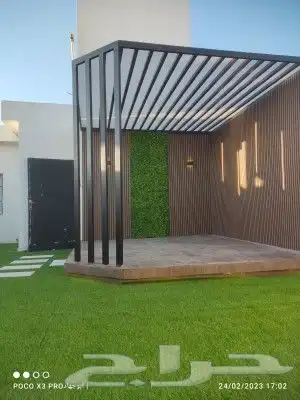 جلسات مظلات تنسيق حدائق 0