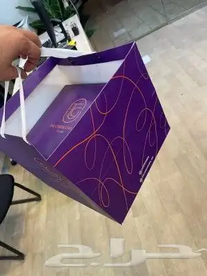 طباعة بوكسات حلويات علب شاورما اكياس عبايات ليبل قماش تاق 1