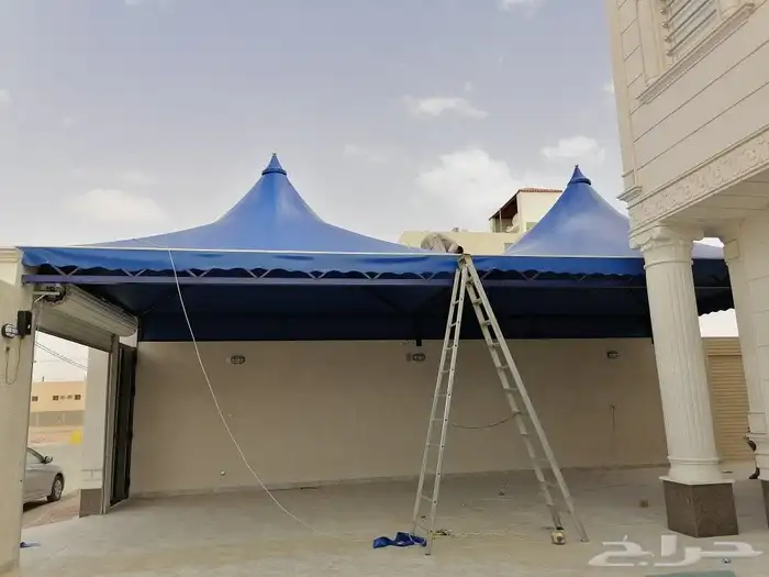مظلات هرميه قبه pvs 3