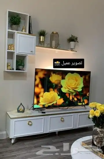 طاولات تلفاز صناعة وتصميم تركي مع تصوير عملائنا على الطبيعه 24
